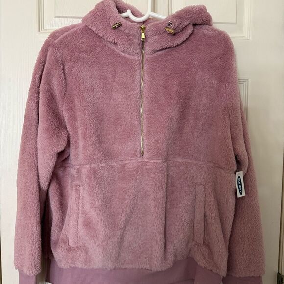 NWT Old Navy Plush Pink Ladies Jacket - Picture 1 of 5